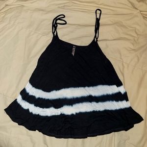 Black tank top